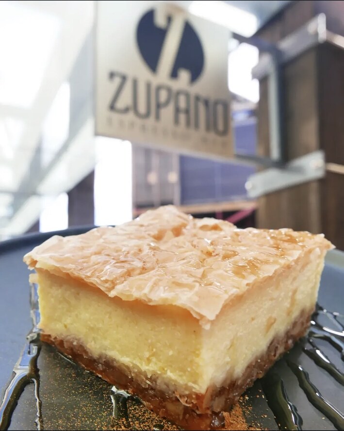 Zupano's house-made Baklavaktoboureko